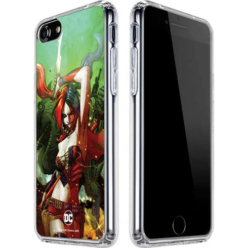 DC Comics Harley Quinn Suicide Squad Vol 1 Cover New 52 iPhone SE (2nd & 3rd Gen) Clear Case