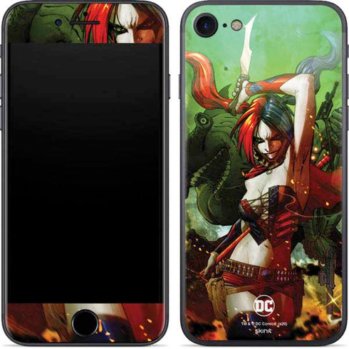 DC Comics Harley Quinn Suicide Squad Vol 1 Cover New 52 iPhone SE (2nd & 3rd Gen) Skin