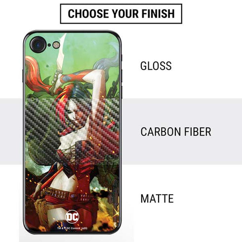 DC Comics Harley Quinn Suicide Squad Vol 1 Cover New 52 iPhone SE (2nd & 3rd Gen) Skin