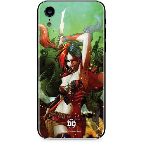 DC Comics Harley Quinn Suicide Squad Vol 1 Cover New 52 iPhone XR Skin