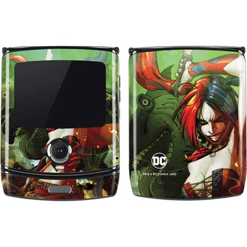 DC Comics Harley Quinn Suicide Squad Vol 1 Cover New 52 Motorola RAZR Skin
