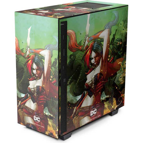 DC Comics Harley Quinn Suicide Squad Vol 1 Cover New 52 NZXT H510 Compact ATX Mid-Tower Case Skin