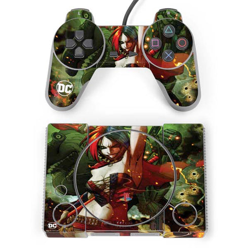 DC Comics Harley Quinn Suicide Squad Vol 1 Cover New 52 PlayStation Classic Bundle Skin