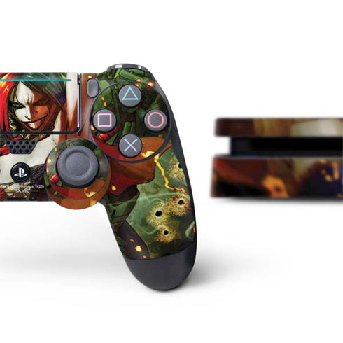 DC Comics Harley Quinn Suicide Squad Vol 1 Cover New 52 PS4 Slim Bundle Skin