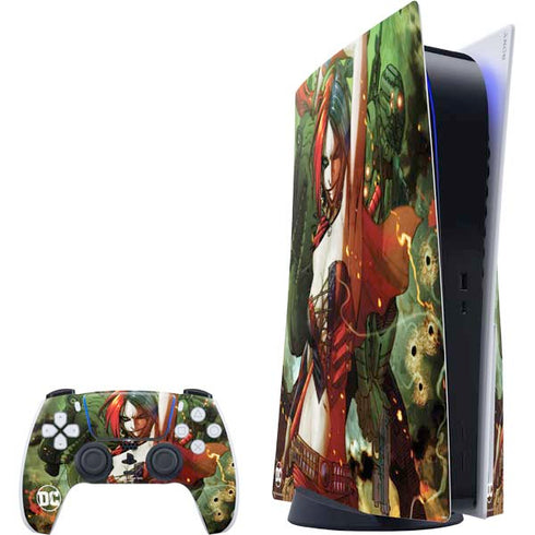 DC Comics Harley Quinn Suicide Squad Vol 1 Cover New 52 PS5 Bundle Skin