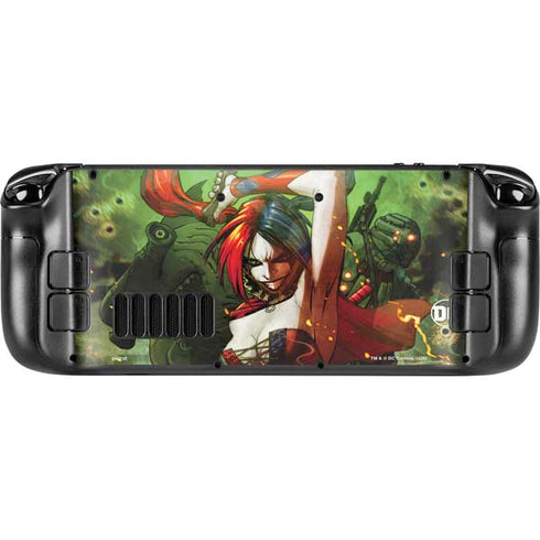 DC Comics Harley Quinn Suicide Squad Vol 1 Cover New 52 Steam Deck Handheld Gaming Computer Skin
