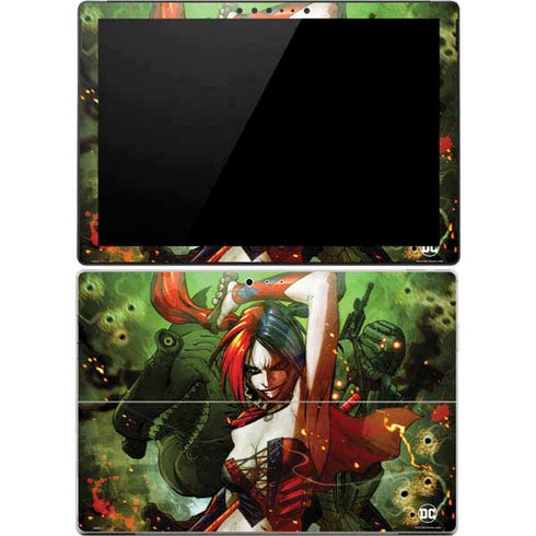 DC Comics Harley Quinn Suicide Squad Vol 1 Cover New 52 Surface Pro 4 Skin