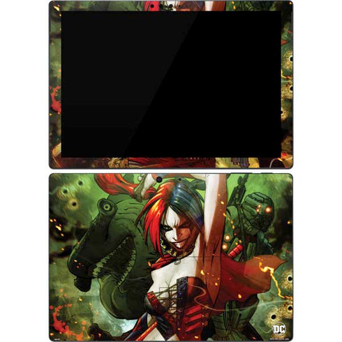 DC Comics Harley Quinn Suicide Squad Vol 1 Cover New 52 Surface Pro 7 Skin