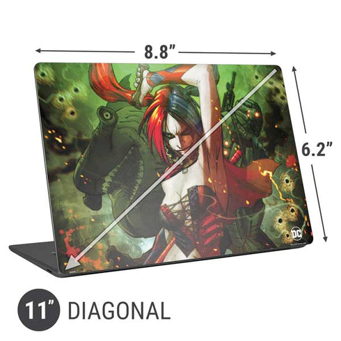 DC Comics Harley Quinn Suicide Squad Vol 1 Cover New 52 Universal Laptop 11in (8.8 x 6.2in) Skin