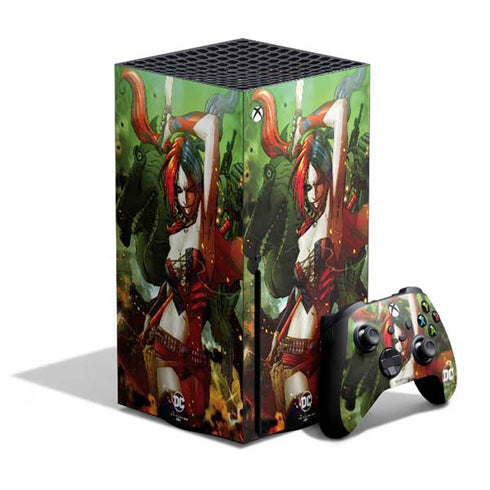 DC Comics Harley Quinn Suicide Squad Vol 1 Cover New 52 Xbox Series X Bundle Skin