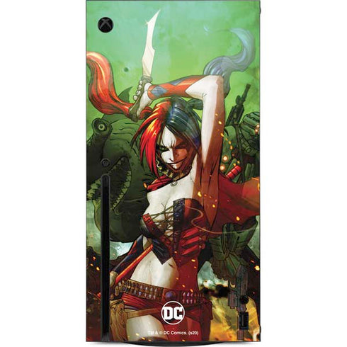 DC Comics Harley Quinn Suicide Squad Vol 1 Cover New 52 Xbox Series X Console Skin