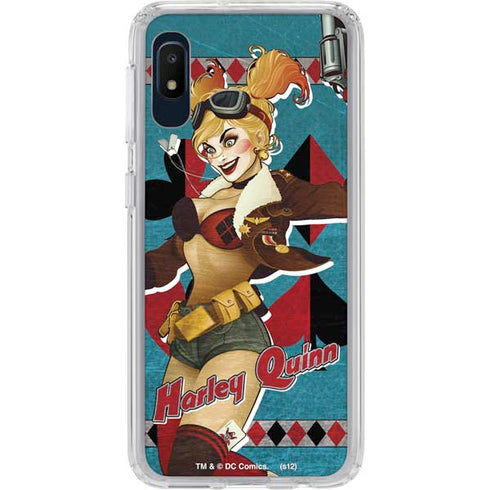 DC Comics Bombshells Harley Quinn Galaxy A10e Clear Case