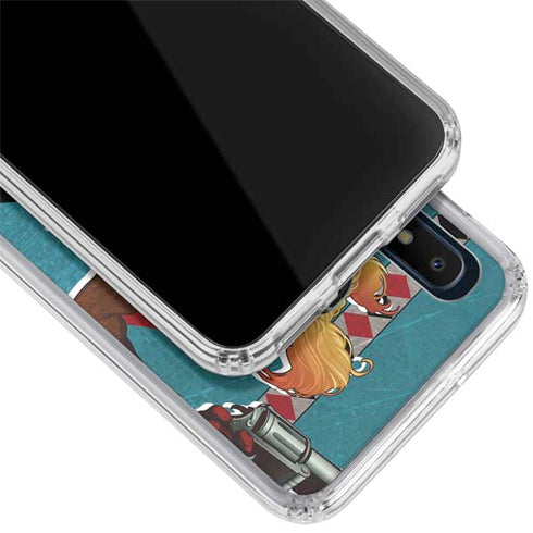 DC Comics Bombshells Harley Quinn Galaxy A10e Clear Case
