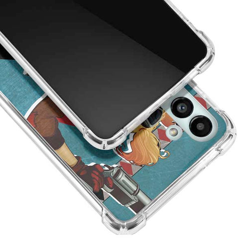 DC Comics Bombshells Harley Quinn Galaxy A13 5G Clear Case