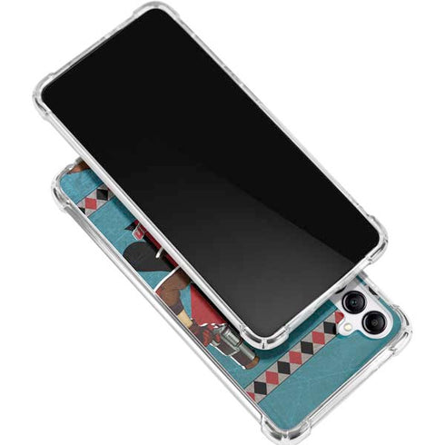 DC Comics Bombshells Harley Quinn Galaxy A15 5G Clear Case