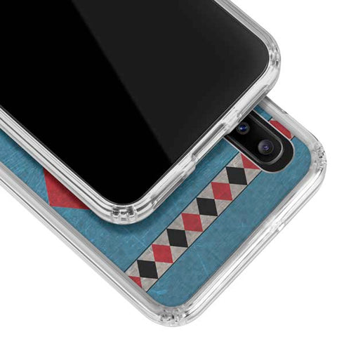 DC Comics Bombshells Harley Quinn Galaxy A20 Clear Case