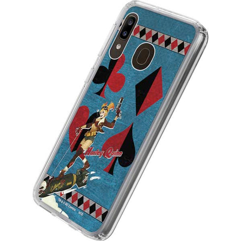 DC Comics Bombshells Harley Quinn Galaxy A20 Clear Case