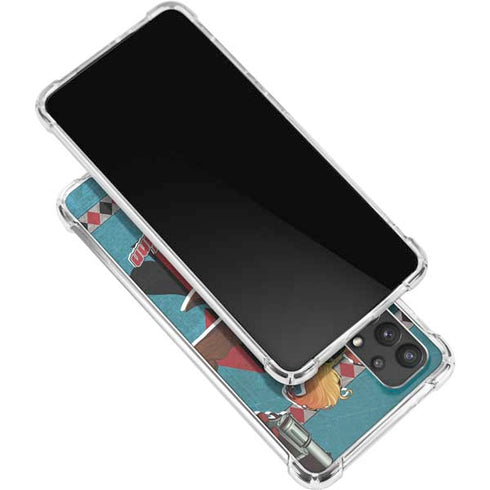 DC Comics Bombshells Harley Quinn Galaxy A32 5G Clear Case