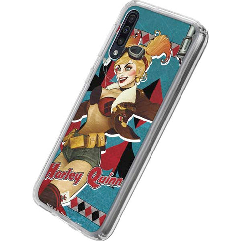 DC Comics Bombshells Harley Quinn Galaxy A50 Clear Case