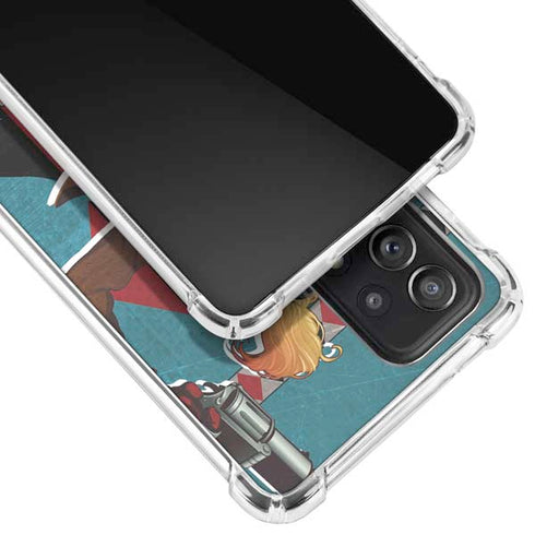 DC Comics Bombshells Harley Quinn Galaxy A52 5G Clear Case