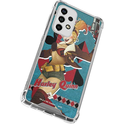 DC Comics Bombshells Harley Quinn Galaxy A53 5G Clear Case
