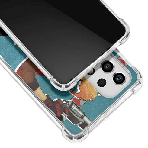 DC Comics Bombshells Harley Quinn Galaxy A53 5G Clear Case
