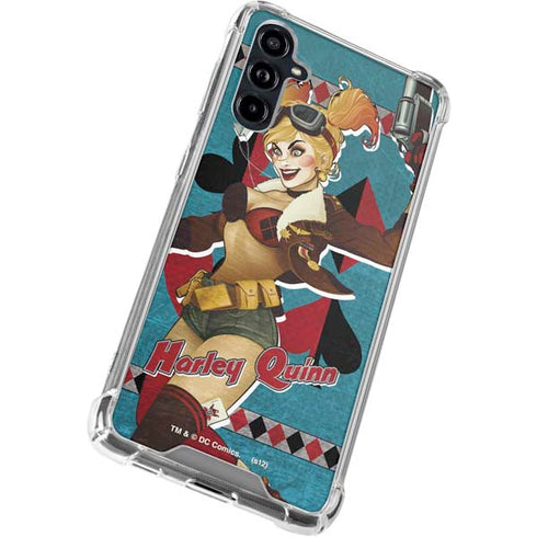 DC Comics Bombshells Harley Quinn Galaxy A54 5G Clear Case