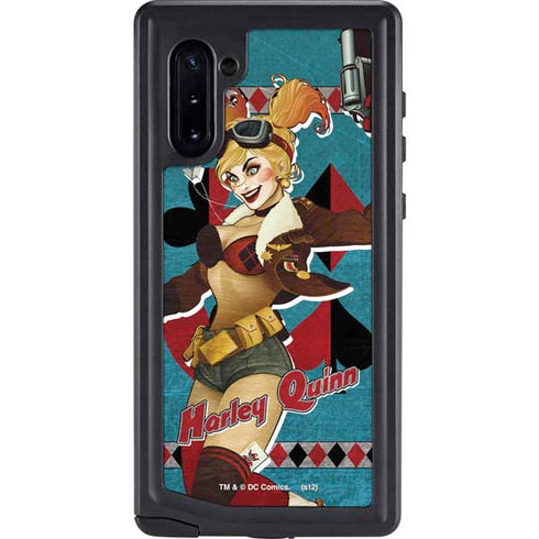 DC Comics Bombshells Harley Quinn Galaxy Note 10 Waterproof Case