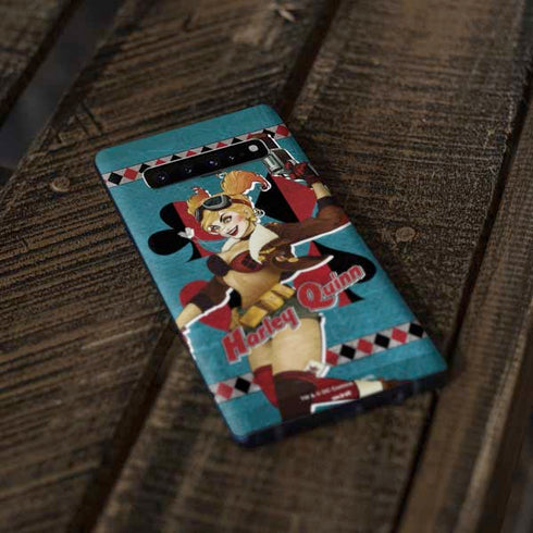 DC Comics Bombshells Harley Quinn Galaxy S10 Plus Skin