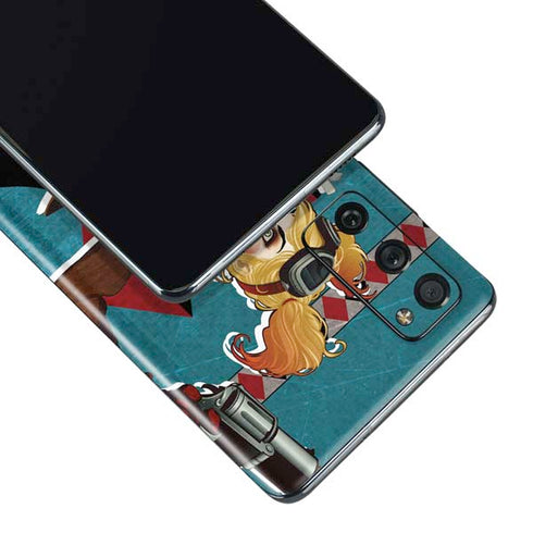 DC Comics Bombshells Harley Quinn Galaxy S20 Fan Edition Skin