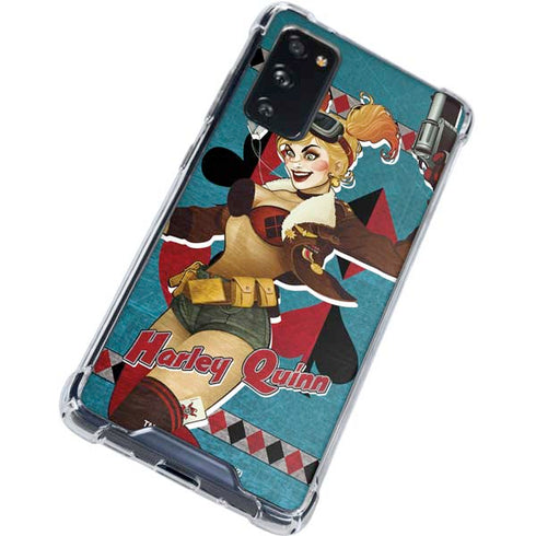 DC Comics Bombshells Harley Quinn Galaxy S20 FE Clear Case