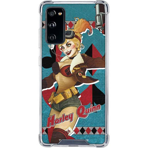 DC Comics Bombshells Harley Quinn Galaxy S20 FE Clear Case