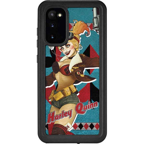 DC Comics Bombshells Harley Quinn Galaxy S20 Waterproof Case