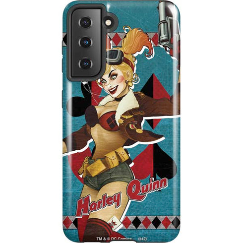 DC Comics Bombshells Harley Quinn Galaxy S21 5G Pro Case