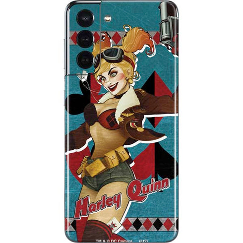 DC Comics Bombshells Harley Quinn Galaxy S21 5G Skin