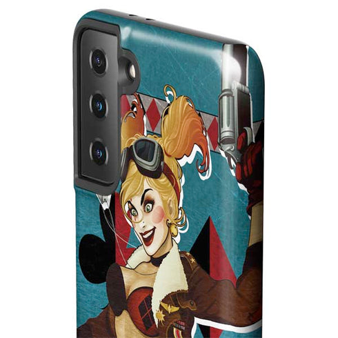 DC Comics Bombshells Harley Quinn Galaxy S21 Plus 5G Pro Case