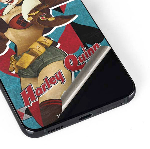 DC Comics Bombshells Harley Quinn Galaxy S22 Plus Skin