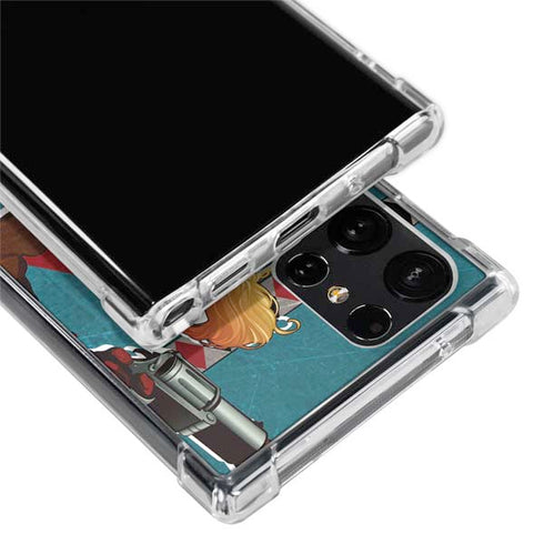 DC Comics Bombshells Harley Quinn Galaxy S22 Ultra Clear Case