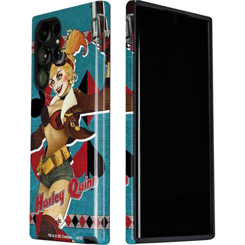 DC Comics Bombshells Harley Quinn Galaxy S22 Ultra Pro Case