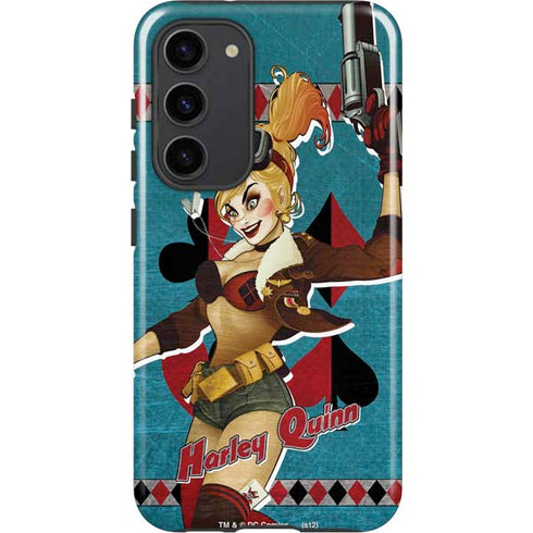 DC Comics Bombshells Harley Quinn Galaxy S23 Plus Pro Case