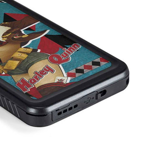 DC Comics Bombshells Harley Quinn Galaxy S23 Waterproof Case