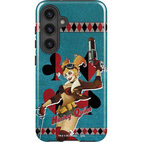 DC Comics Bombshells Harley Quinn Galaxy S24 Impact Case