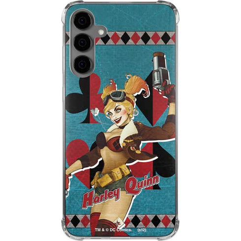 DC Comics Bombshells Harley Quinn Galaxy S24 Plus Clear Case