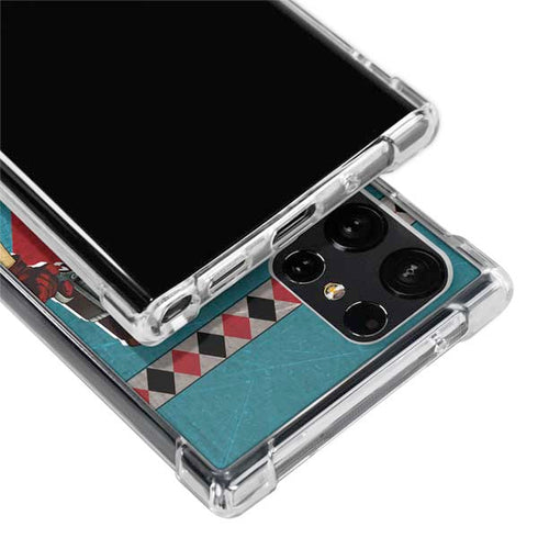 DC Comics Bombshells Harley Quinn Galaxy S24 Ultra Clear Case