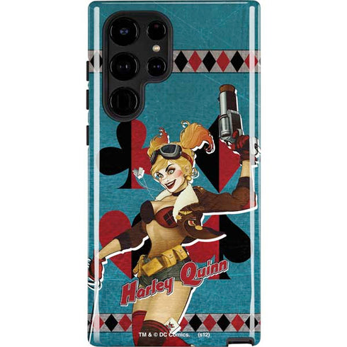 DC Comics Bombshells Harley Quinn Galaxy S24 Ultra Impact Case