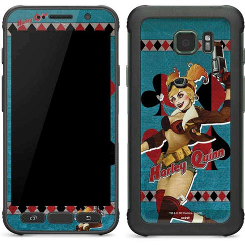 DC Comics Bombshells Harley Quinn Galaxy S7 Active Skin