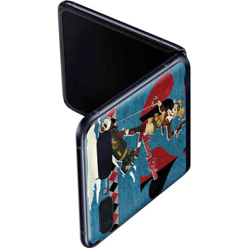 DC Comics Bombshells Harley Quinn Galaxy Z Flip Skin