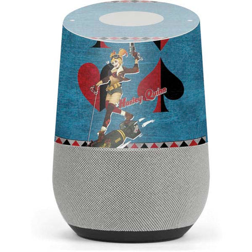DC Comics Bombshells Harley Quinn Google Home Skin