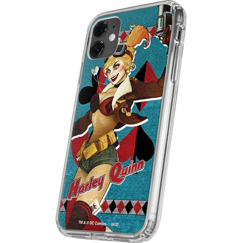 DC Comics Bombshells Harley Quinn iPhone 11 Clear Case