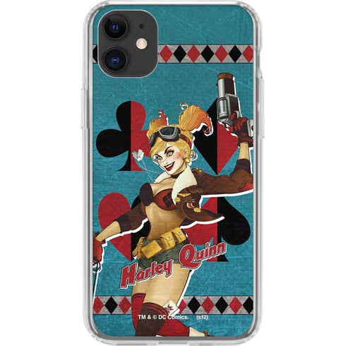 DC Comics Bombshells Harley Quinn iPhone 11 Clear Case